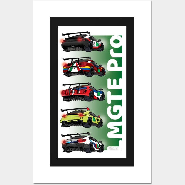 GTE 2018 Wall Art by Cirebox